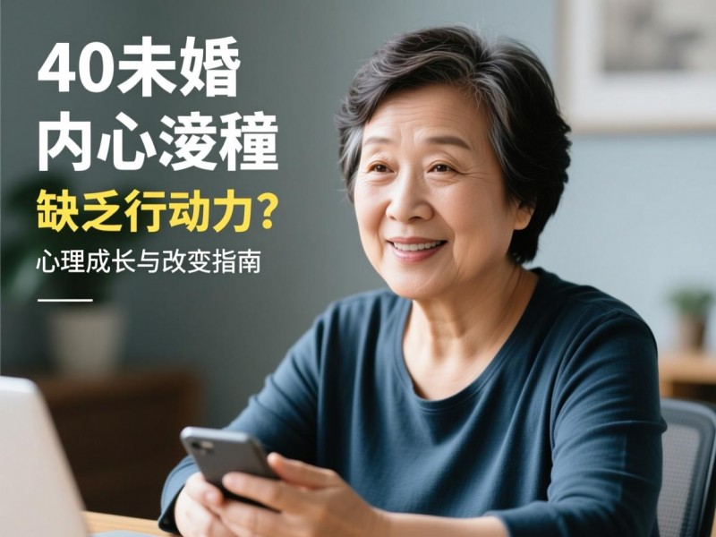 40岁未婚内心幼稚缺乏行动力？心理成长与改变指南