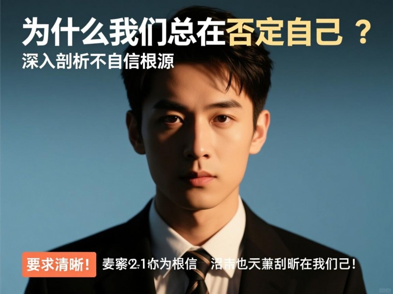 为什么我们总在否定自己？深入剖析不自信的根源