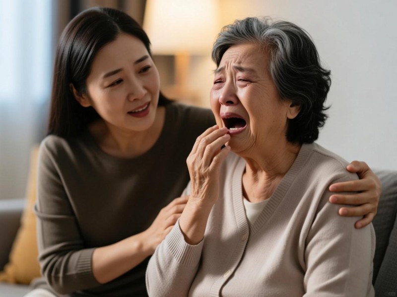 妈妈长期被害妄想和自言自语，我该怎么帮她？