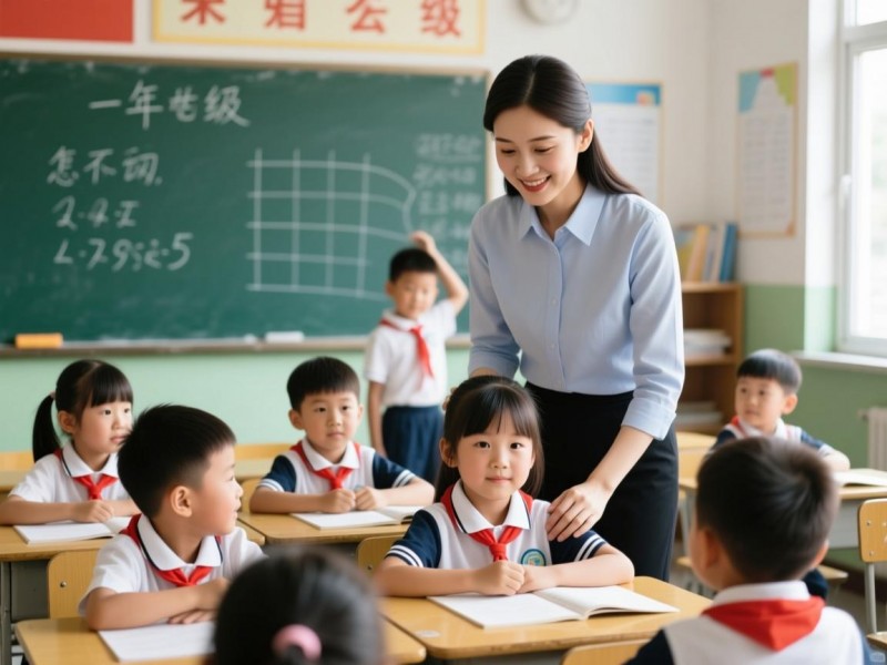 一年级数学老师如何有效管理班级纪律？学生说我可怜怎么办？