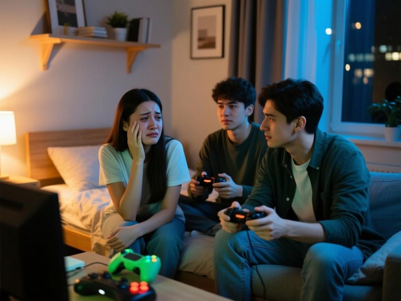 游戏交友的伤心事：当室友和游戏伙伴成了好友